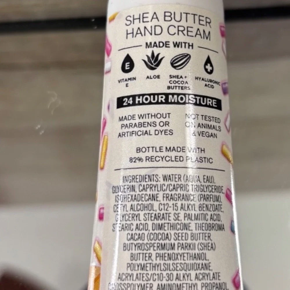 Bath Body Works Vanilla Butter Cream,‎ Happy Birthday, Hand Cream 1oz, Lot of 3